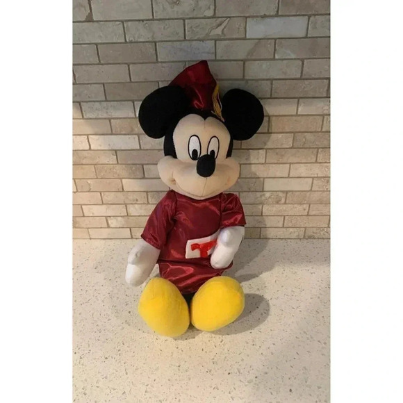 Mickey Mouse Graduation Plush - Picture 1 of 4